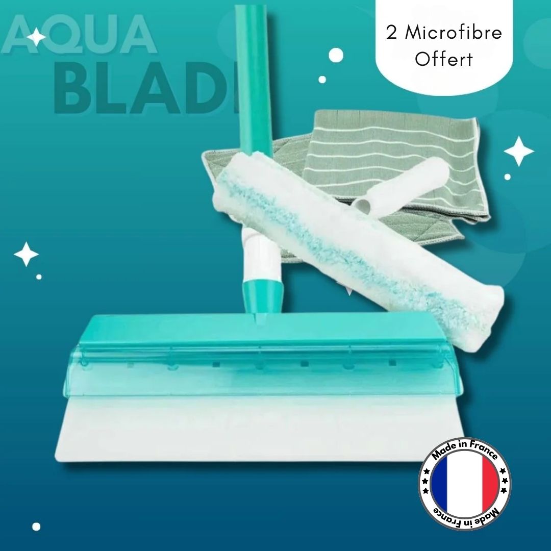 AquaBLADE™ - Kit raclette de fenêtre en silicone recyclable