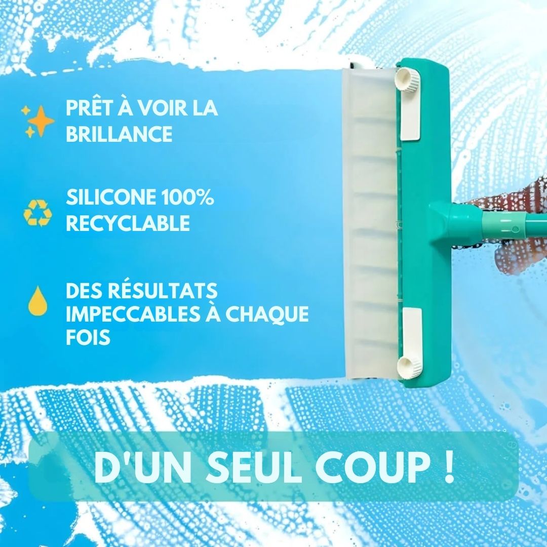 AquaBLADE™ - Kit raclette de fenêtre en silicone recyclable