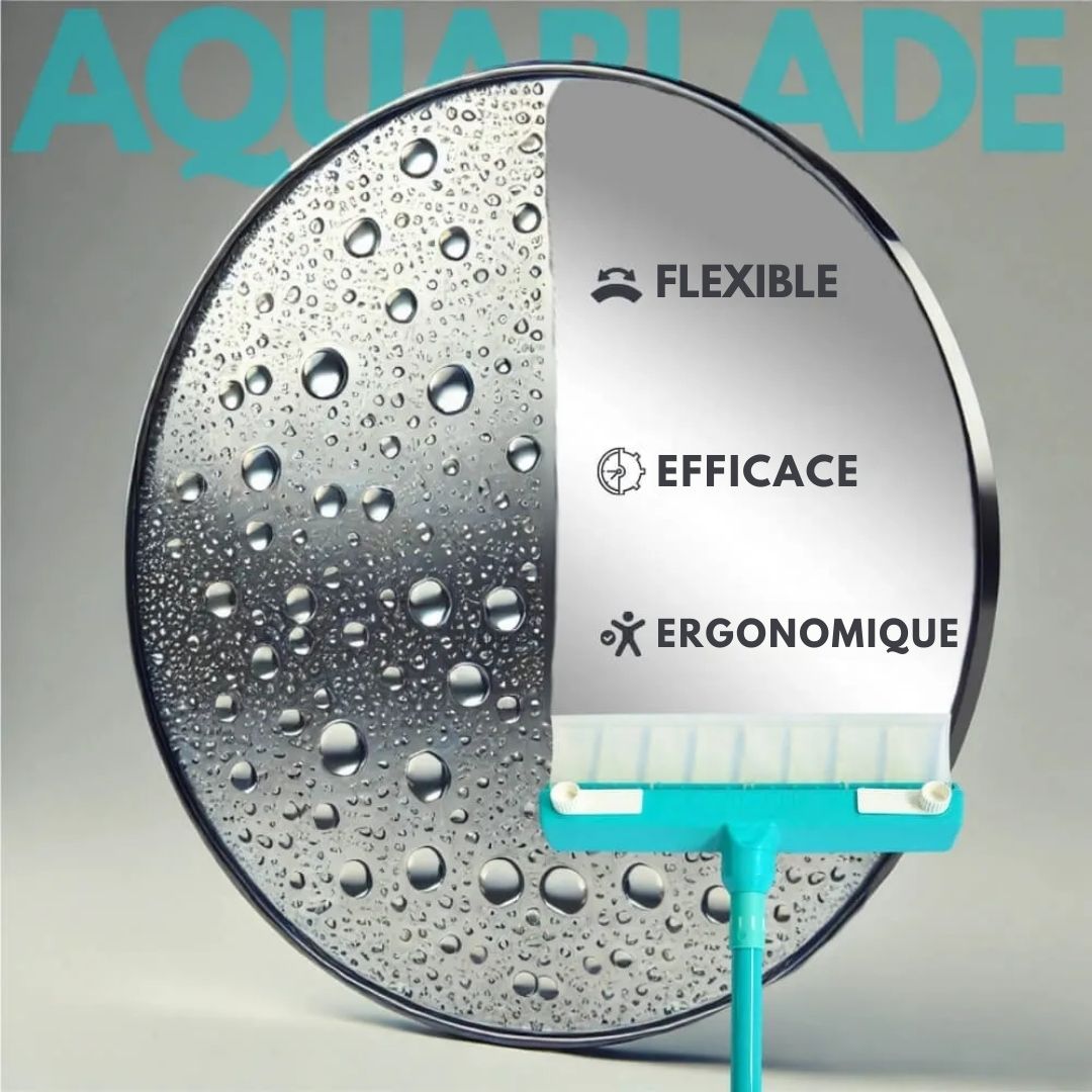 AquaBLADE™ - Kit raclette de fenêtre en silicone recyclable