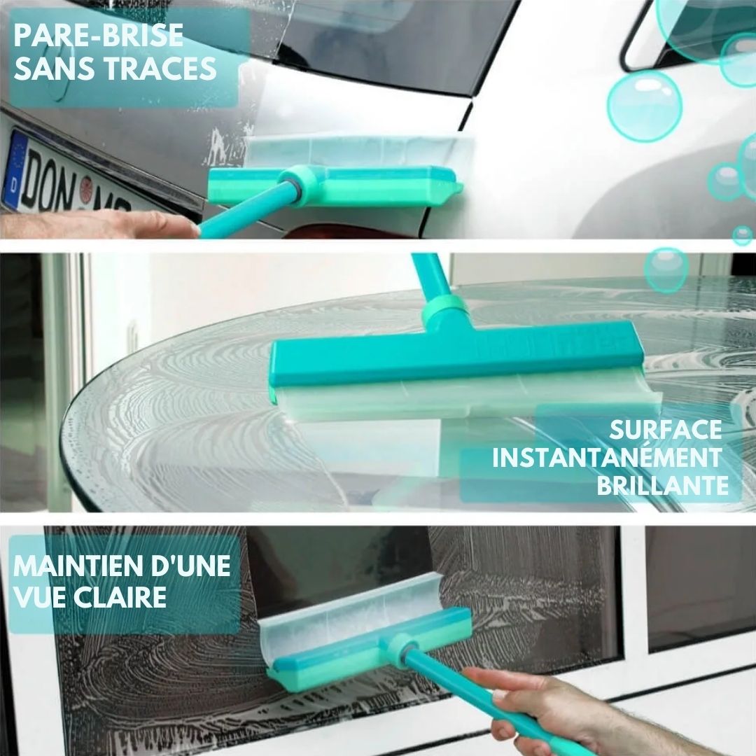 AquaBLADE™ - Kit raclette de fenêtre en silicone recyclable
